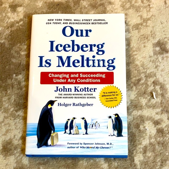 Our Iceberg is Melting  by John Kotter Book - Picture 1 of 6